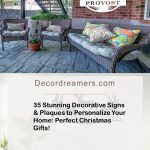 35 Stunning Decorative Signs & Plaques to Personalize Your Home